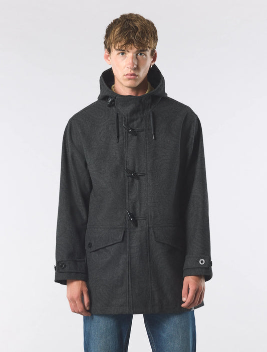 Pretty Green Randolph Duffle Coat Black - RD1 Clothing