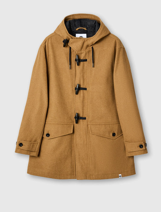 Pretty Green Randolph Duffle Coat Tan - RD1 Clothing