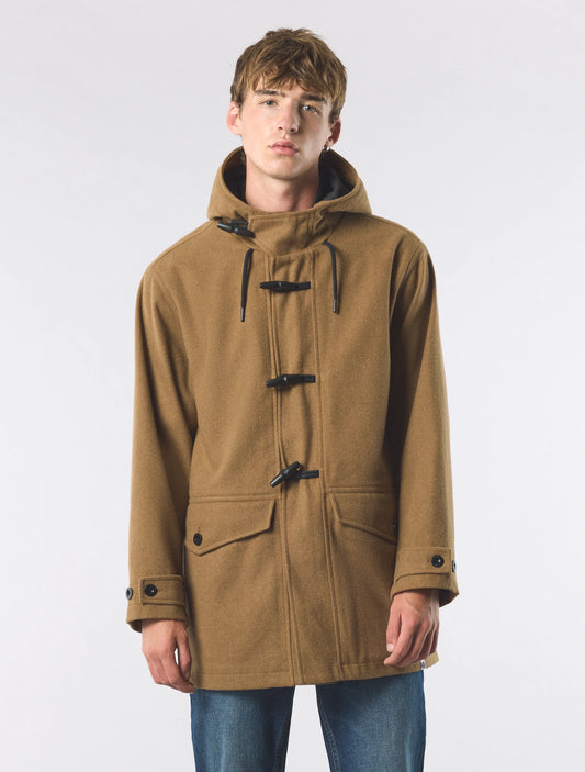 Pretty Green Randolph Duffle Coat Tan - RD1 Clothing