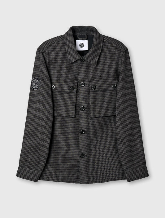 Pretty Green Kilburn Overshirt Black - RD1 Clothing