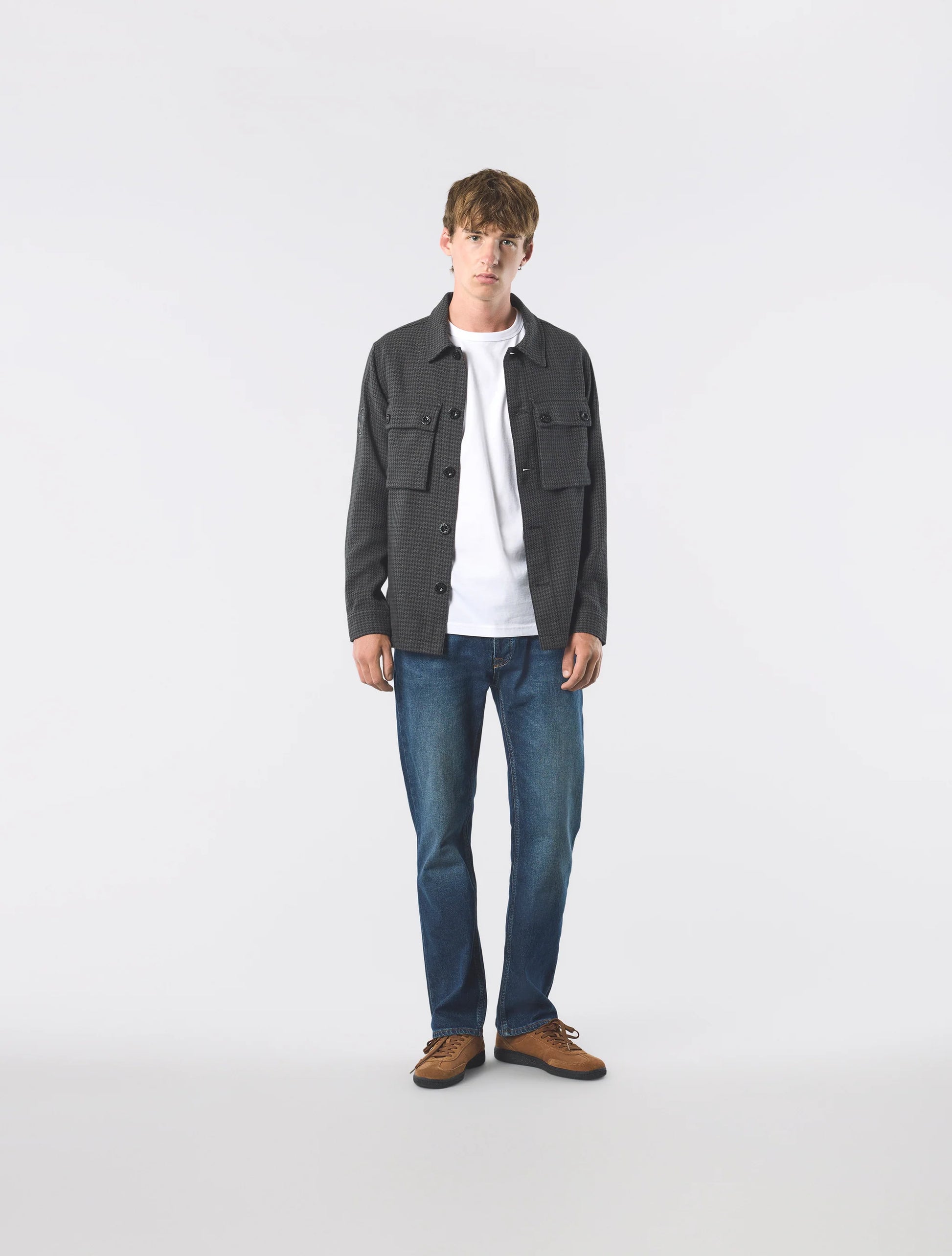 Pretty Green Kilburn Overshirt Black - RD1 Clothing
