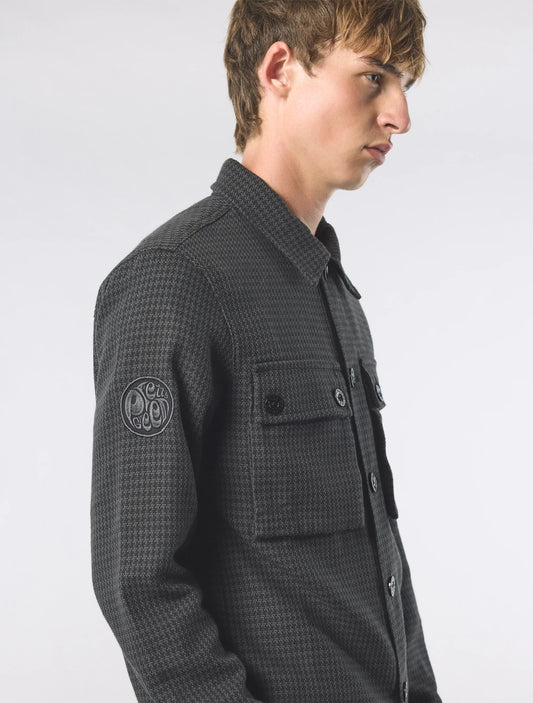Pretty Green Kilburn Overshirt Black - RD1 Clothing