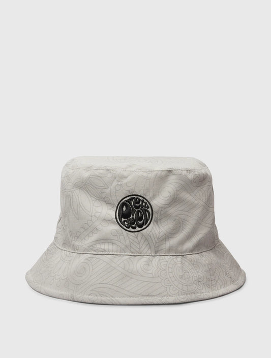 Pretty Green Resonance Water Reactive Bucket Hat Grey