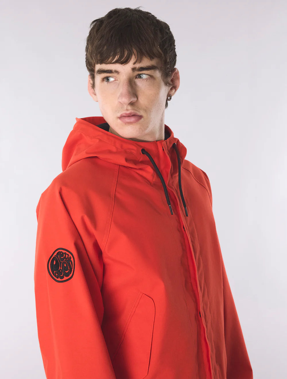 Pretty Green Resonance Water Reactive Jacket Red