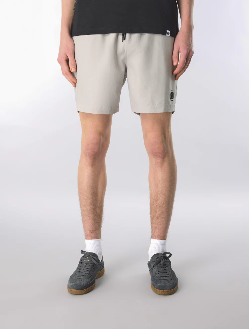 Pretty Green Resonance Water Reactive Swim Shorts Grey