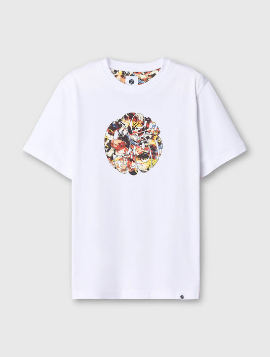 Pretty Green Smithfield Logo T-Shirt White - RD1 Clothing