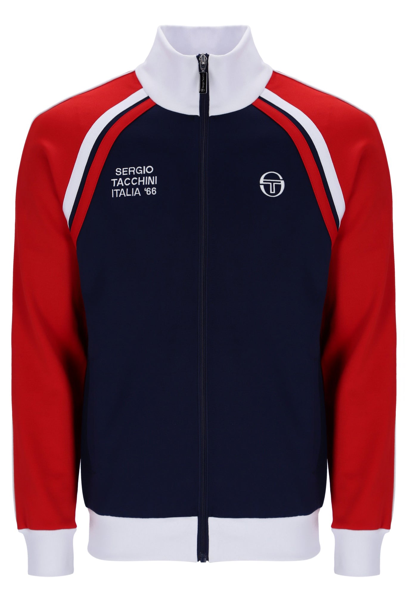 Sergio Tacchini Ghibli Davis Track Top Maritime Blue/Adrenaline Rush/White - RD1 Clothing