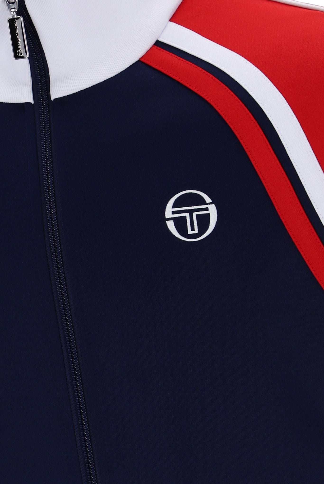 Sergio Tacchini Ghibli Davis Track Top Maritime Blue/Adrenaline Rush/White - RD1 Clothing
