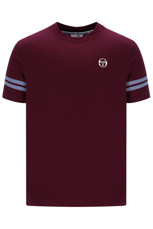 Sergio Tacchini Grello Crew Neck T-Shirt Fig/Country Blue