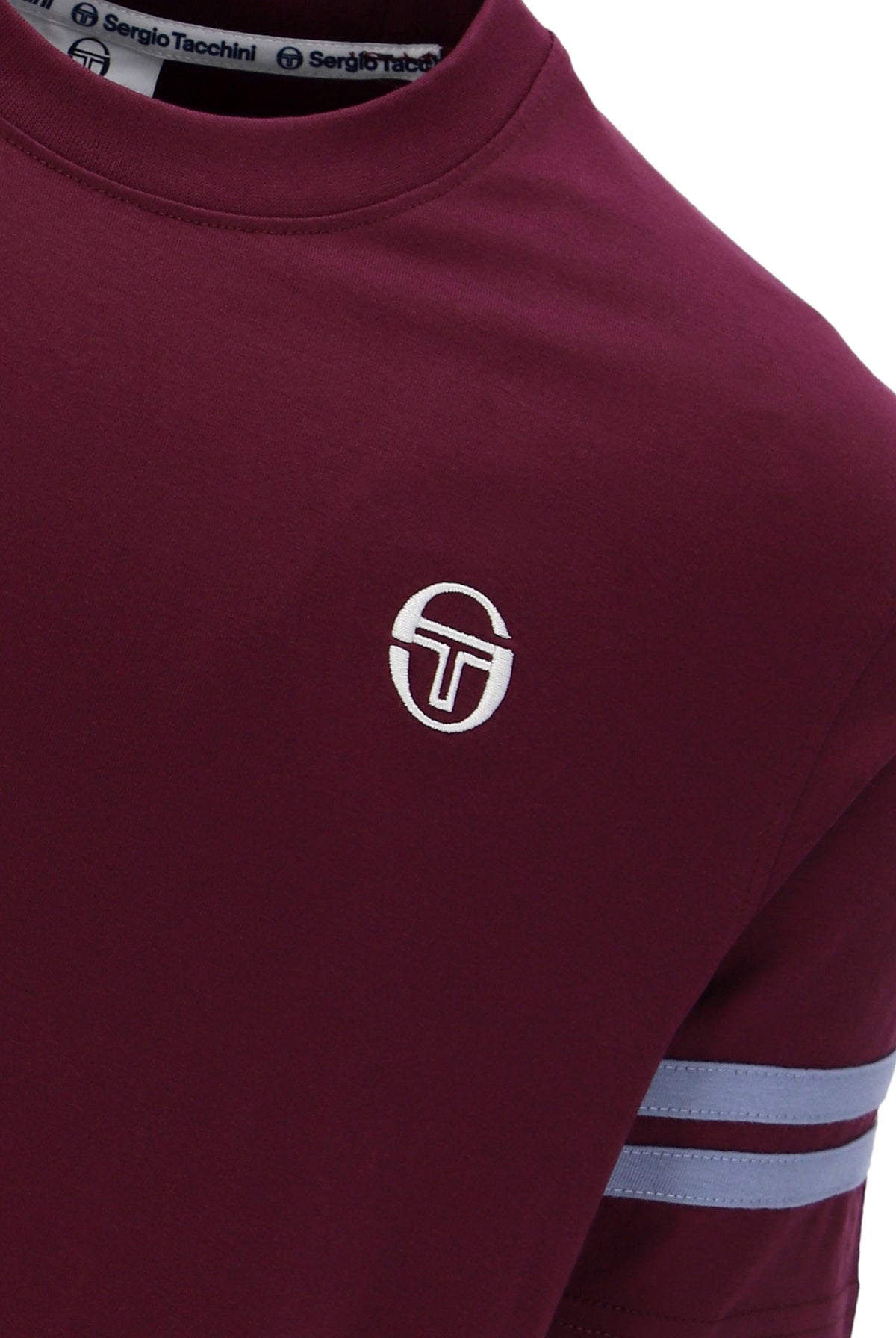 Sergio Tacchini Grello Crew Neck T-Shirt Fig/Country Blue