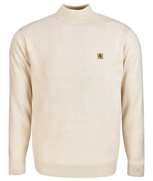 Gabicci Duke Turtle Neck Sweater Gabicci Vintage Cream