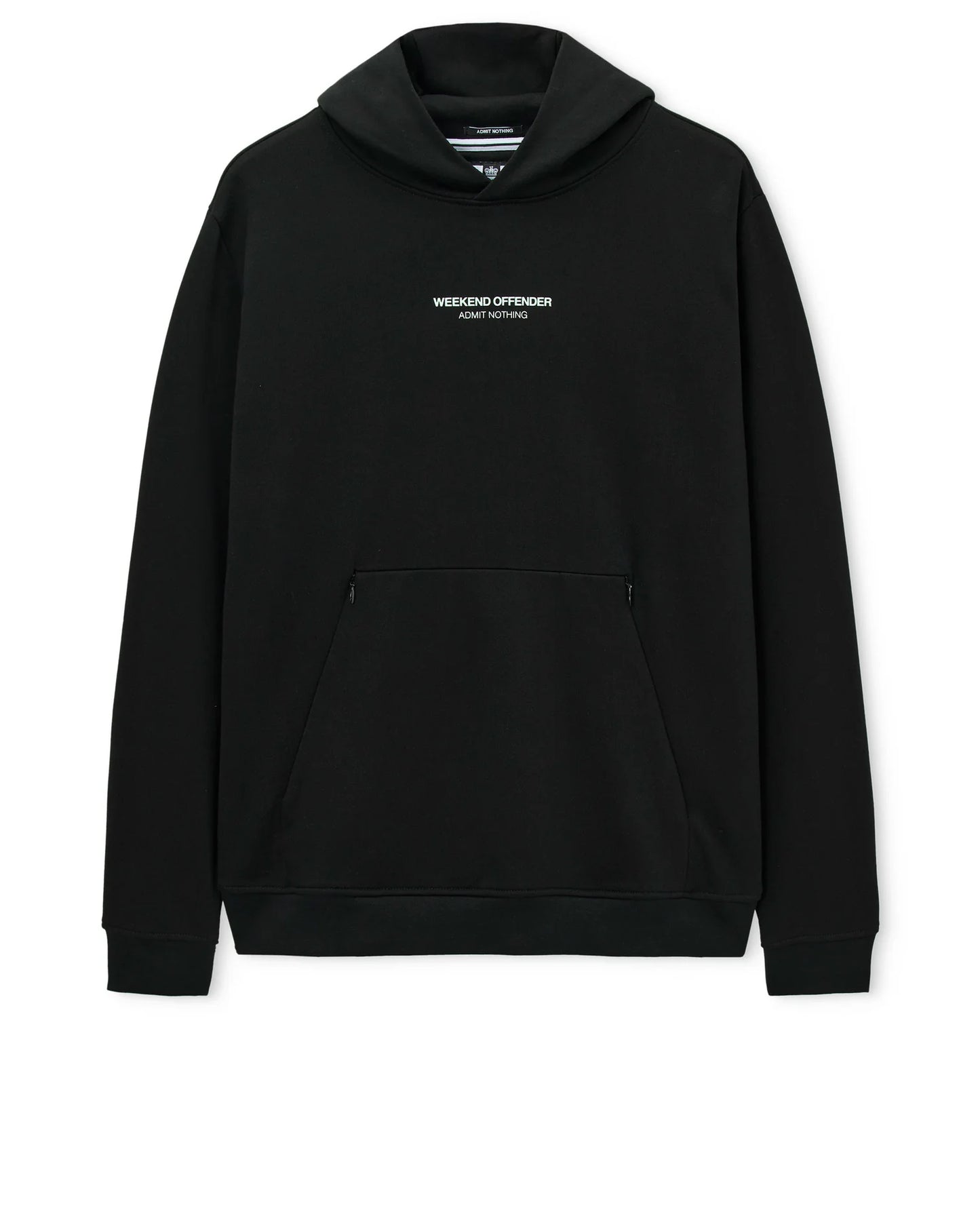Weekend Offender Cobain Hoodie Black/Amazonite Green