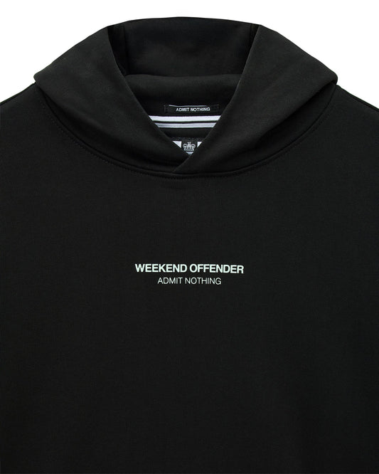 Weekend Offender Cobain Hoodie Black/Amazonite Green