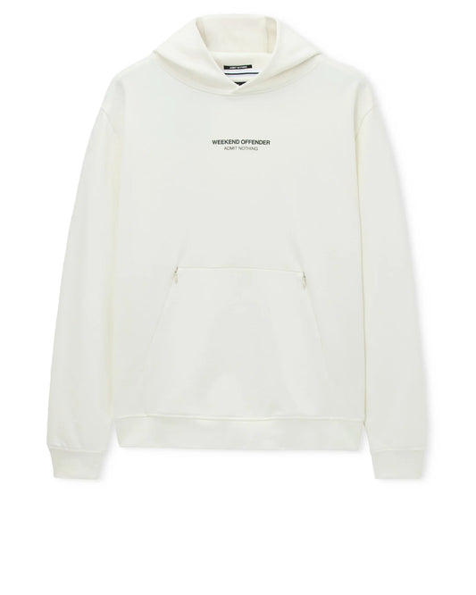 Weekend Offender Cobain Hoodie Ghost/Black Forest Green