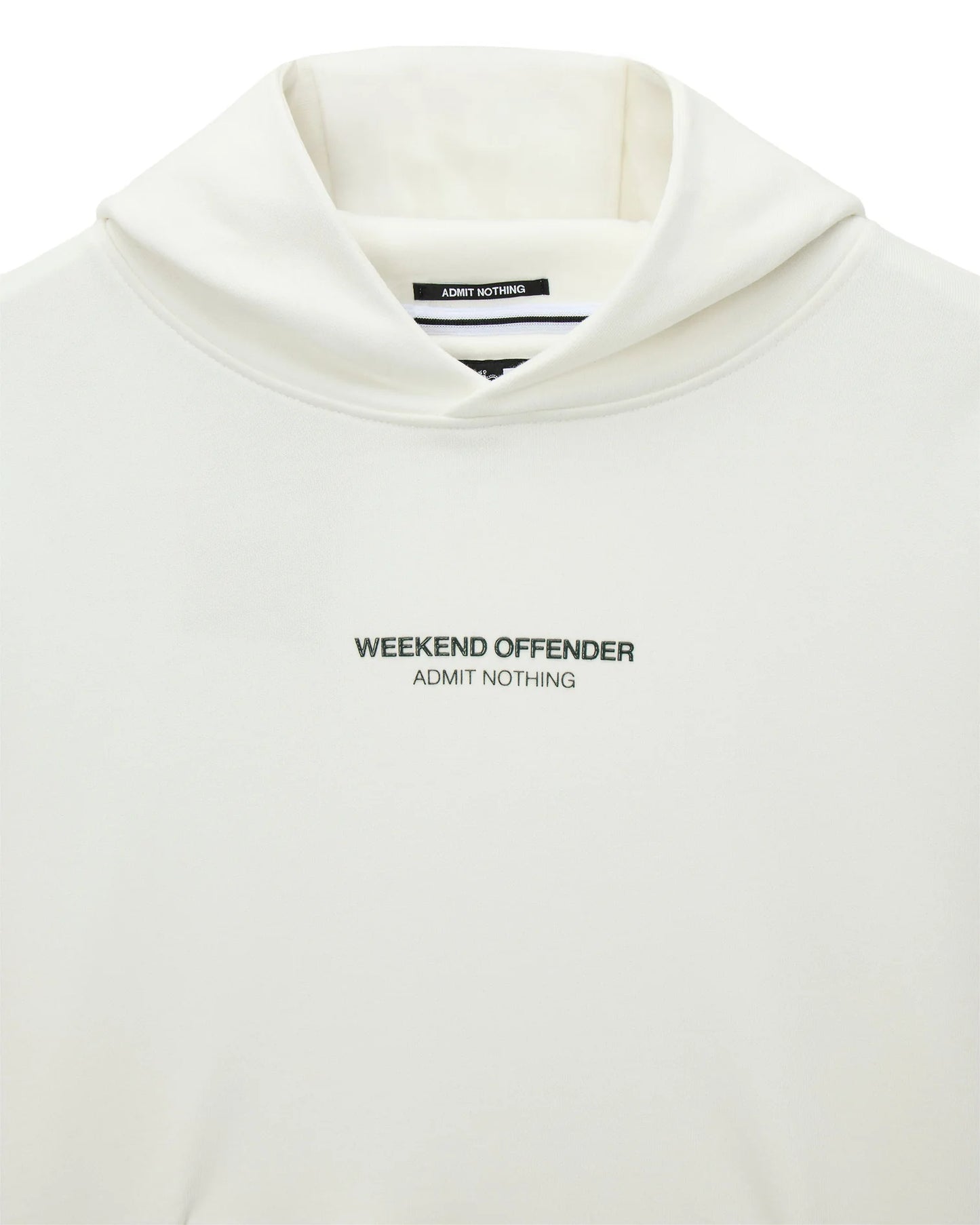 Weekend Offender Cobain Hoodie Ghost/Black Forest Green