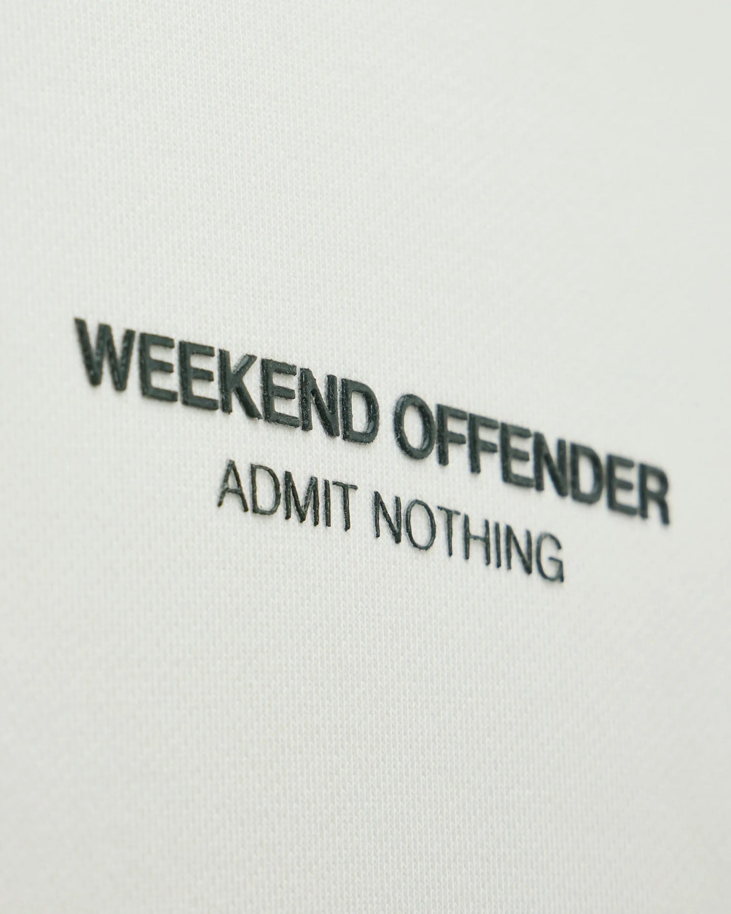 Weekend Offender Cobain Hoodie Ghost/Black Forest Green