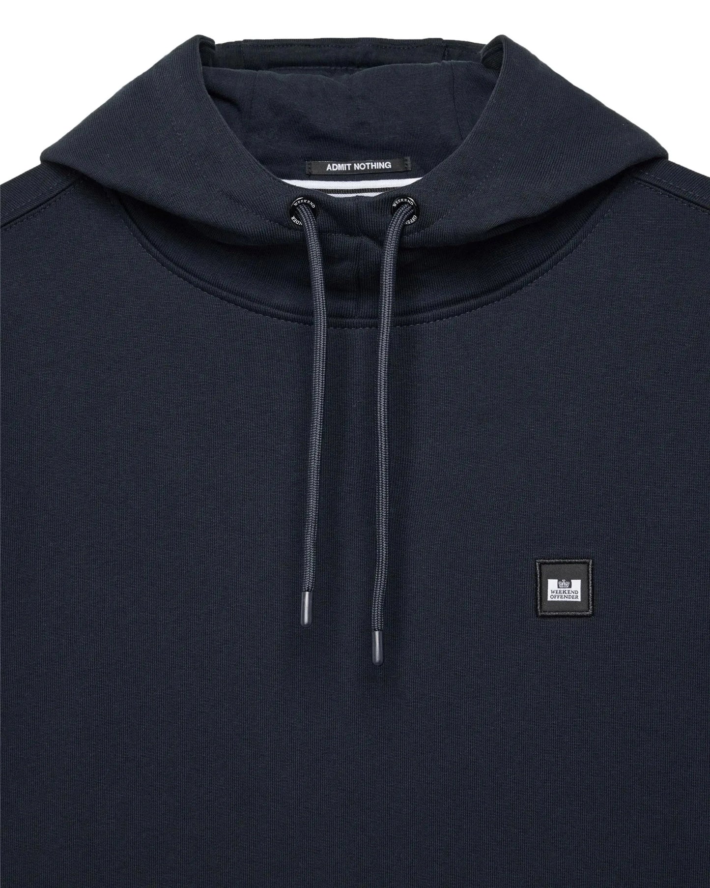 Weekend Offender Ribbe Hoodie Navy