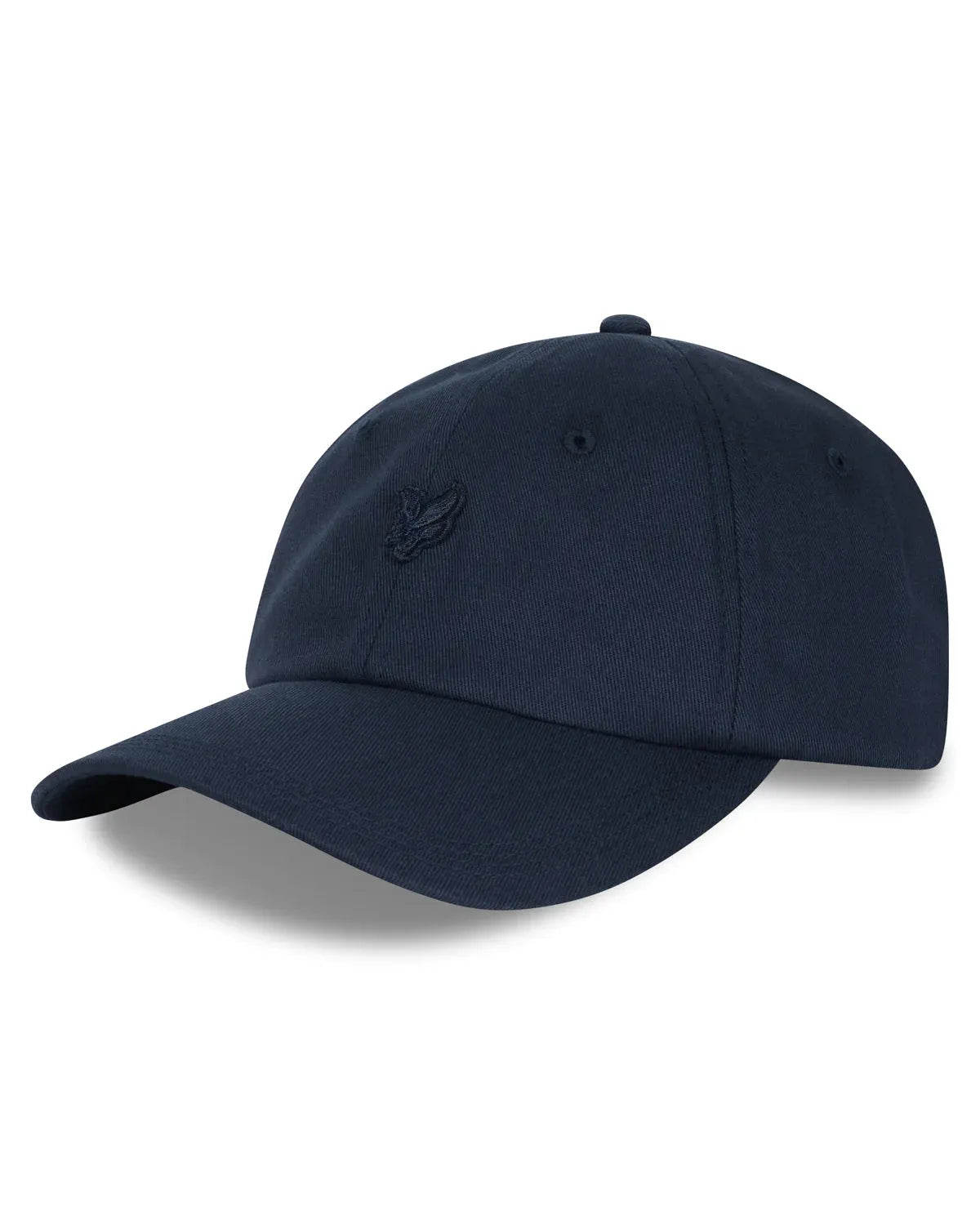 Lyle & Scott Tonal Eagle Baseball Cap In Dark Navy - RD1 Clothing