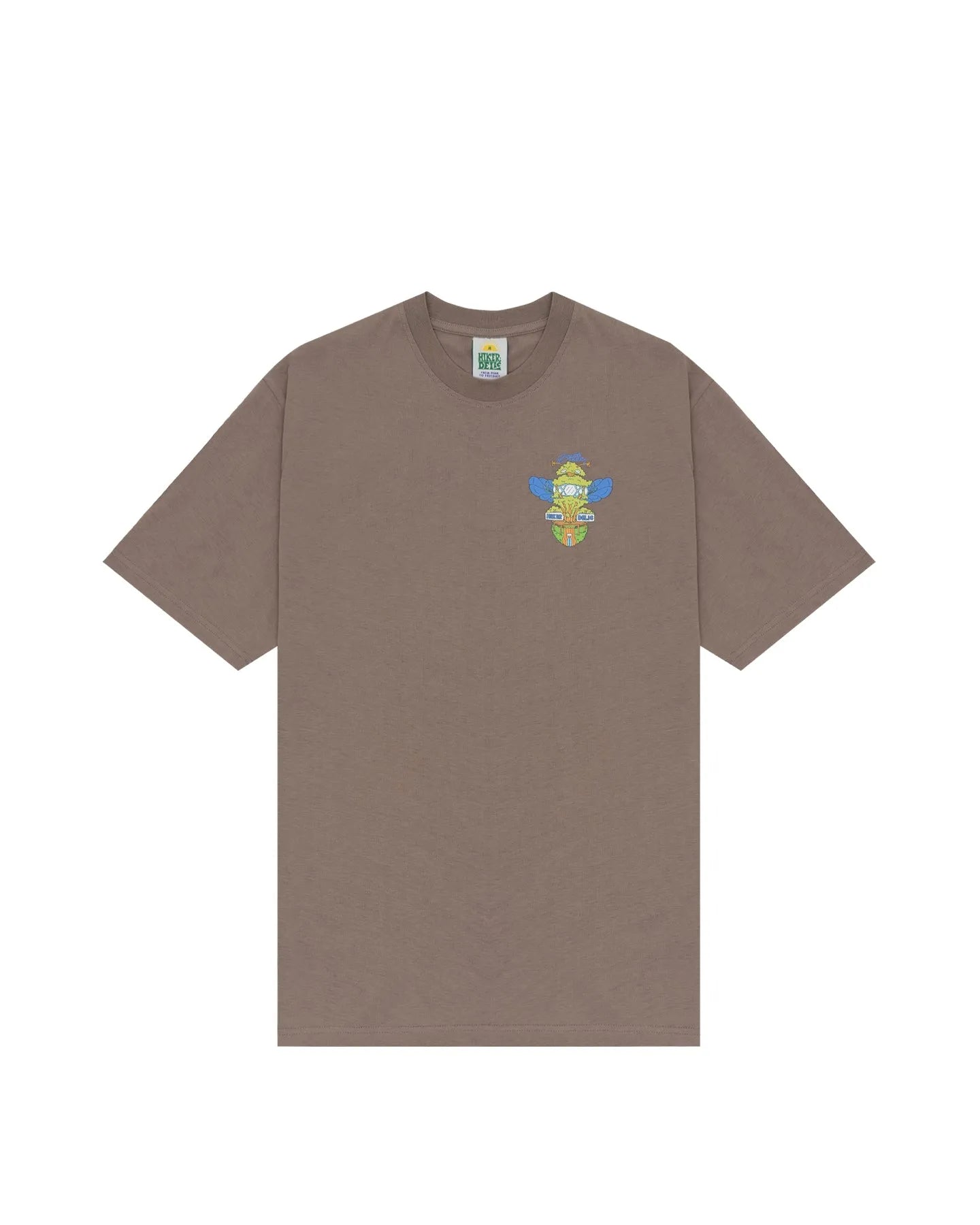 Hikerdelic Bee & Bee SS T-Shirt In Mushroom