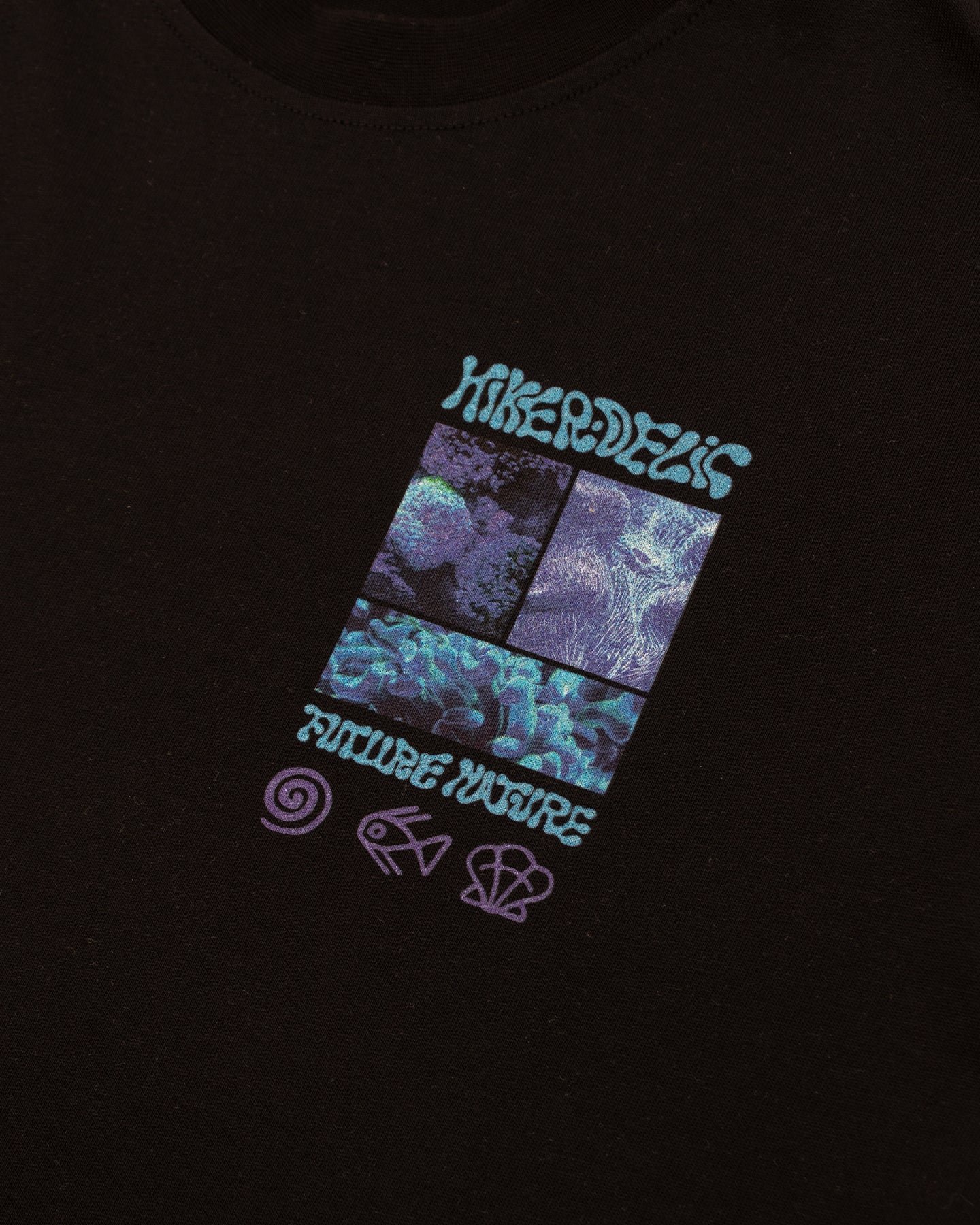 Hikerdelic Future Nature SS T-Shirt In Black