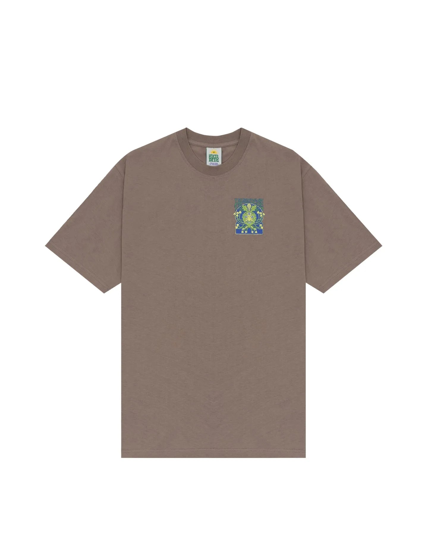 Hikerdelic Green Man SS T-Shirt In Mushroom