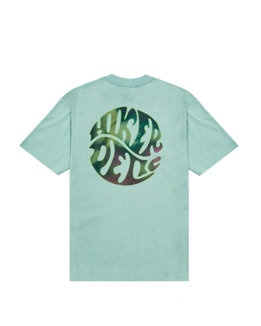 Hikerdelic High Minded SS T-Shirt In Jade Green