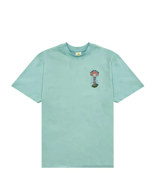 Hikerdelic Mountain High SS T-Shirt In Jade Green