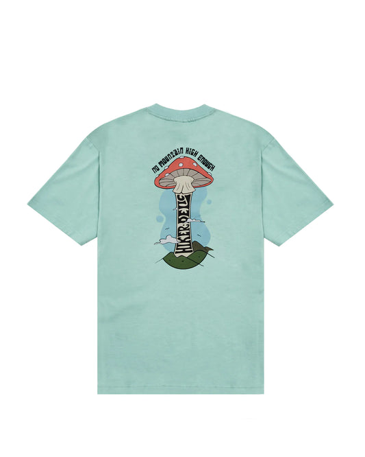Hikerdelic Mountain High SS T-Shirt In Jade Green