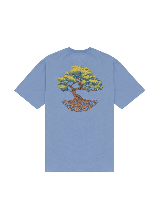 Hikerdelic Trunk SS T-Shirt In Fjord Blue