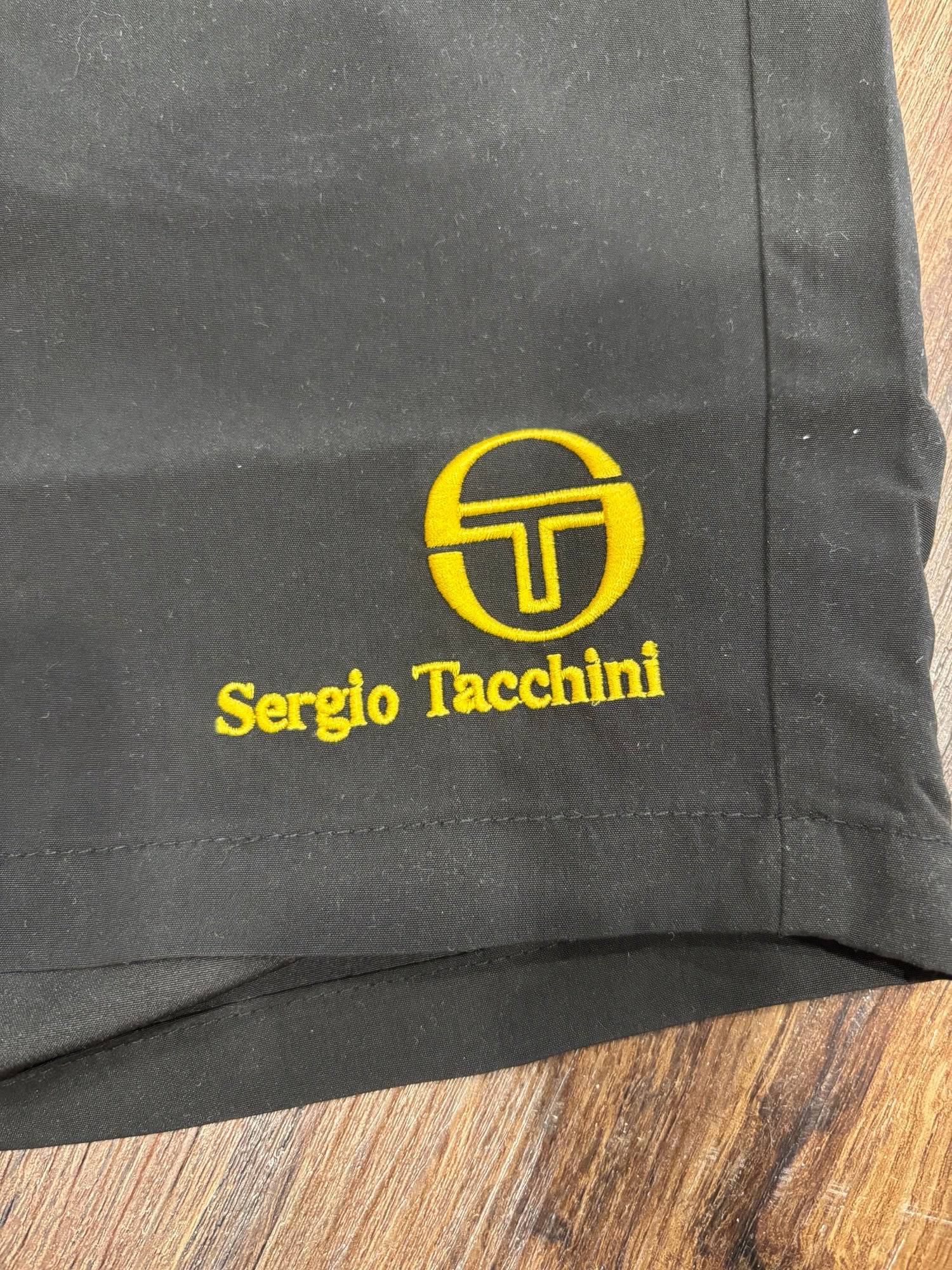 Sergio Tacchini Cordosa Swim Shorts Black - RD1 Clothing