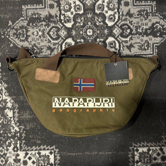 Napapijri H-Reflect Sling Bag Dark Olive