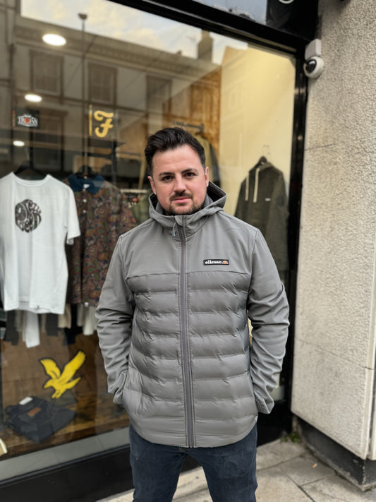 Ellesse Cassiano FZ Jacket Dark Grey - RD1 Clothing