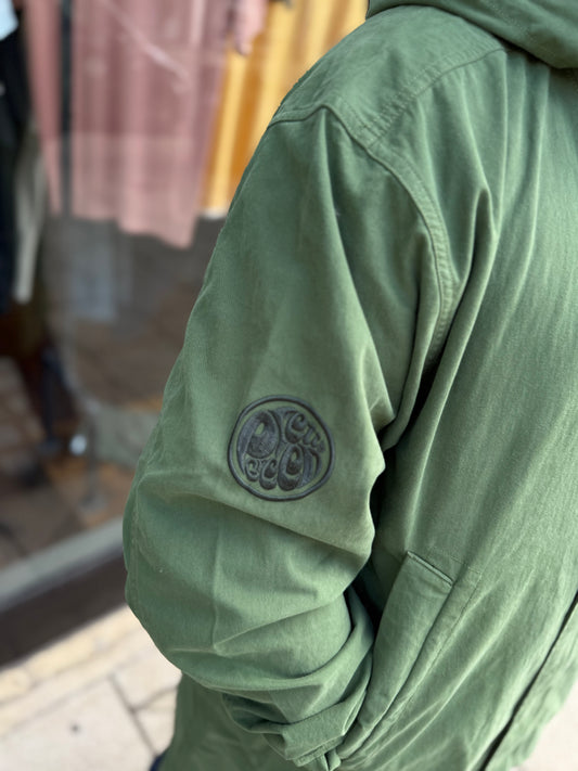 Pretty Green Feltham Parka Khaki - RD1 Clothing