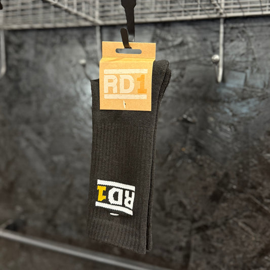 RD1 Sports Socks Black