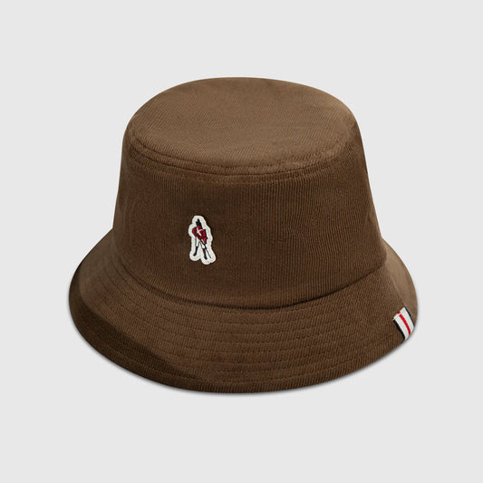 Grand Alliance Corduroy Bucket Hat In Brown