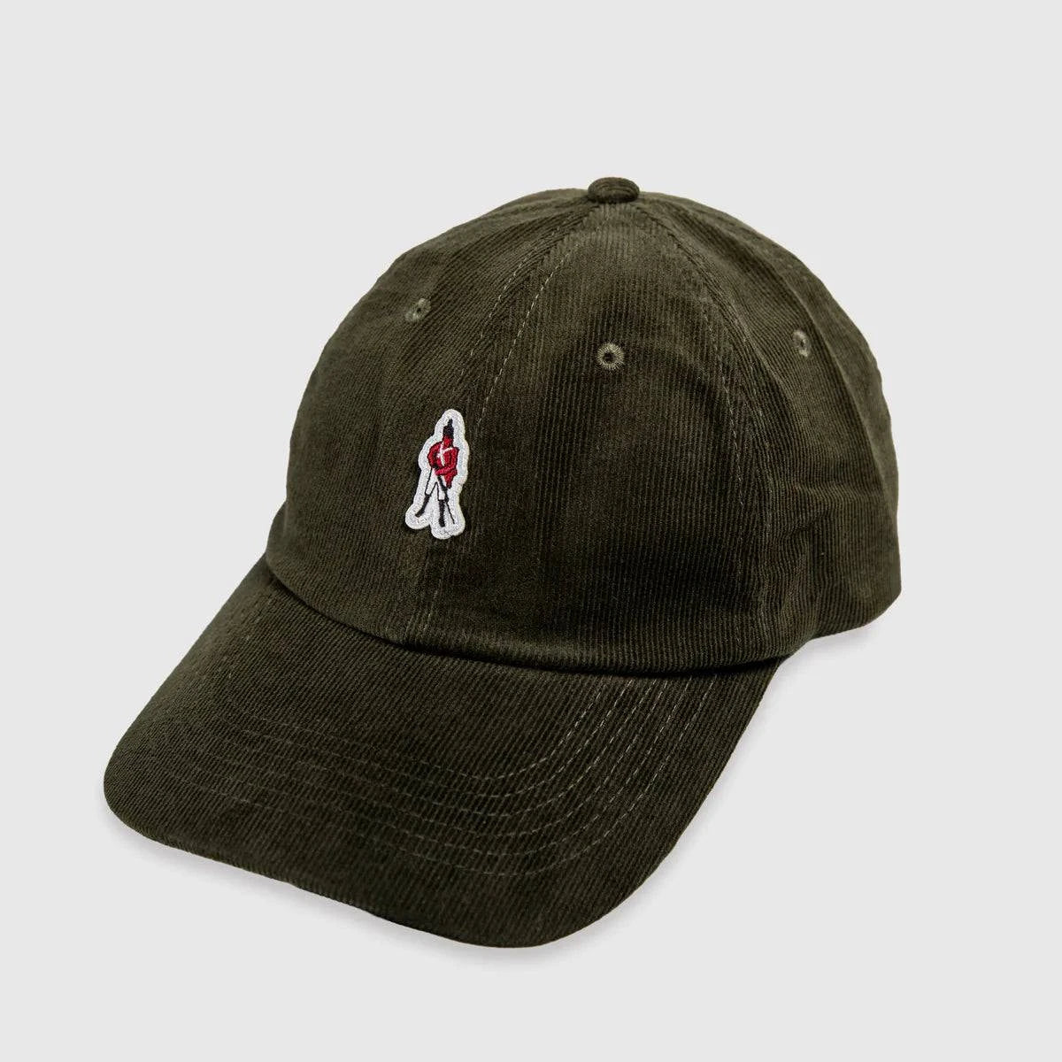 Grand Alliance Corduroy Cap In Olive Green - RD1 Clothing