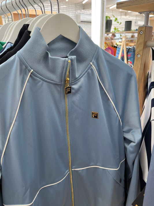 Fila Tristan Track Top With Piping Detail In Sky - RD1 Clothing