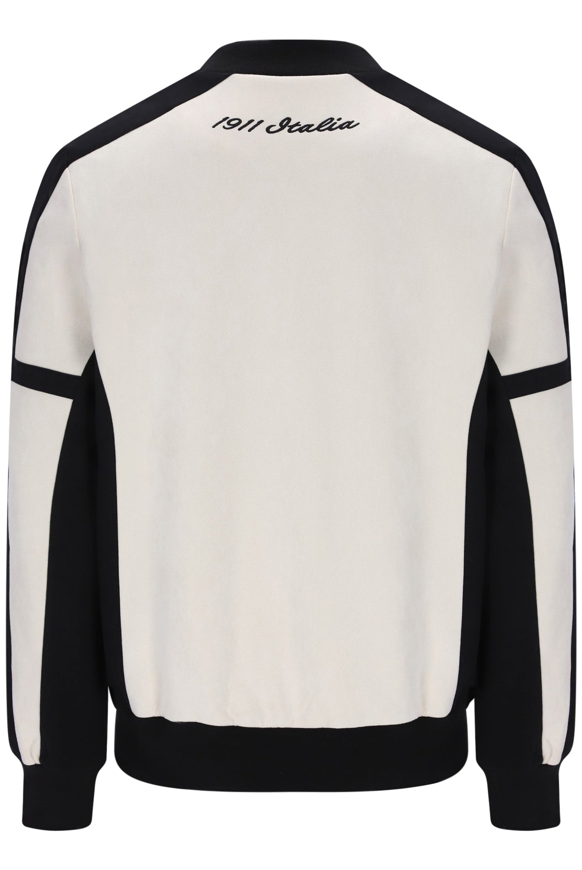 Fila Vintage Isaac Colour Blocked Baseball Jacket Gardenia/Black