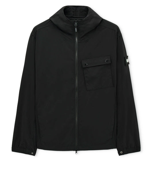 Weekend Offender Temara Technical Windbreaker Jacket in Black - RD1 Clothing