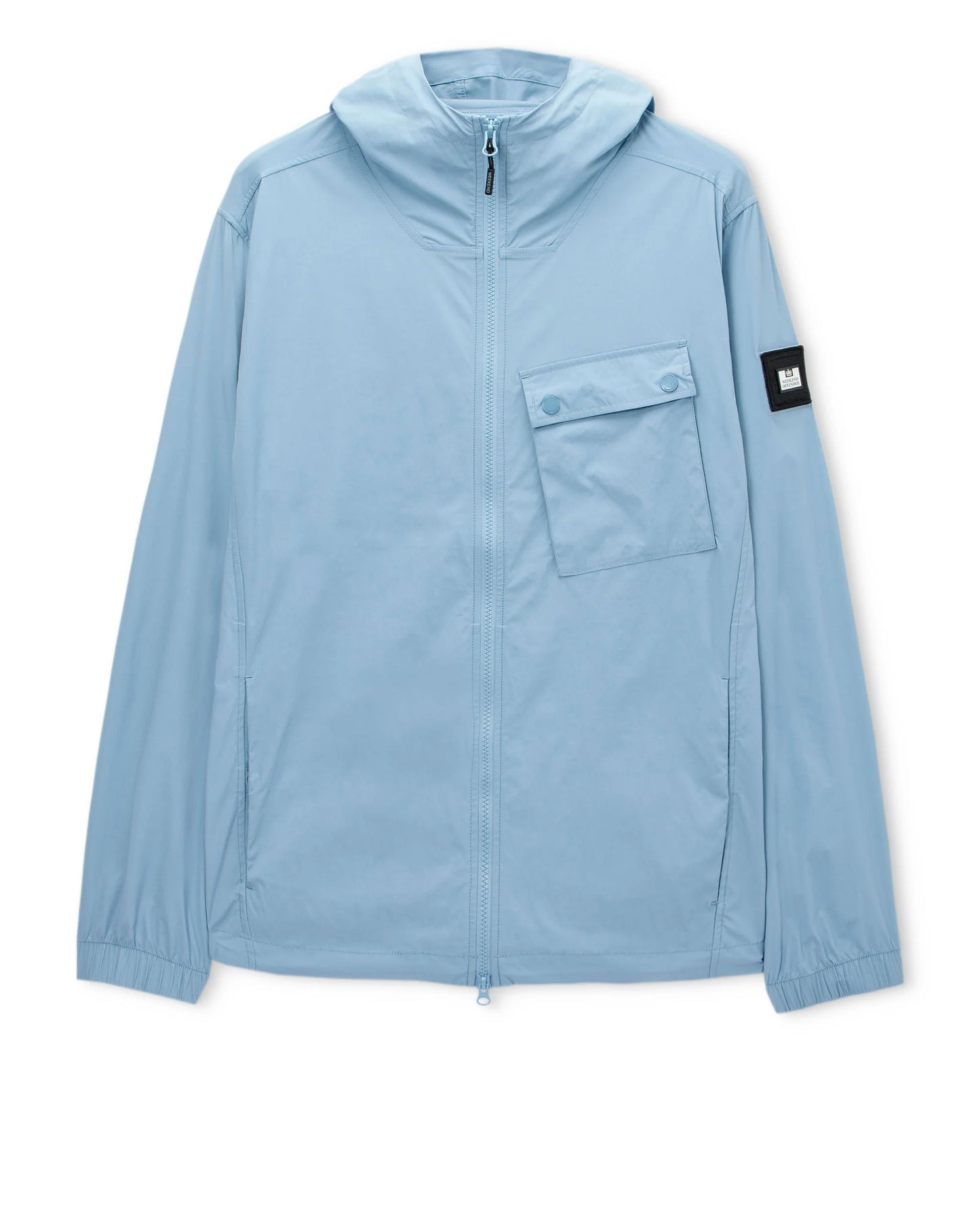 Weekend Offender Temara Technical Windbreaker Jacket in Blue Tourmaline - RD1 Clothing