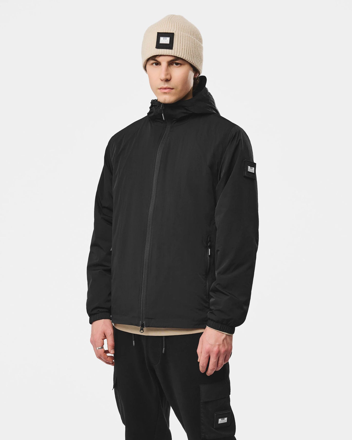 Weekend Offender Technician Fleece Lined Jacket Black