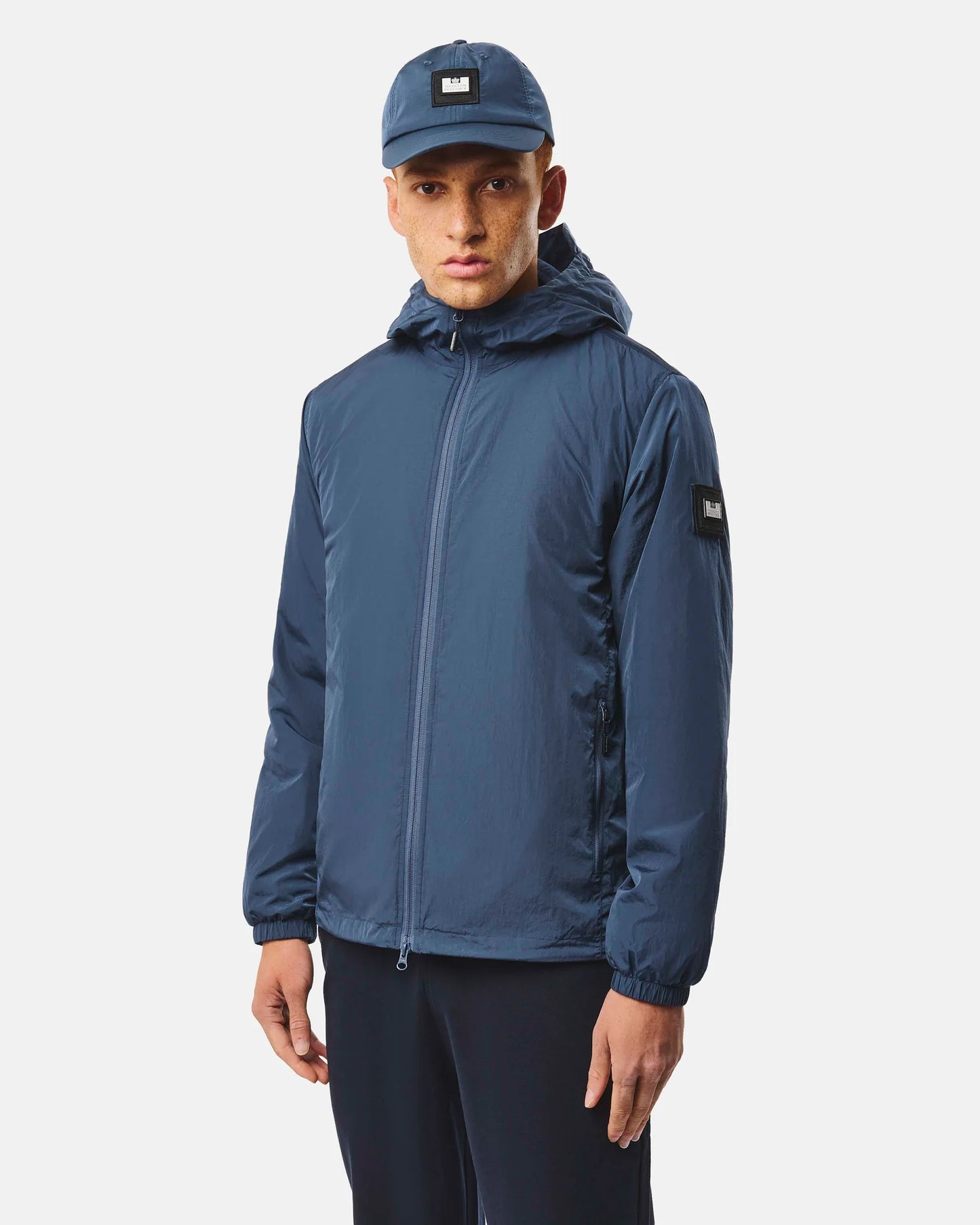Weekend Offender Technician Fleece Lined Jacket Lagoon Blue