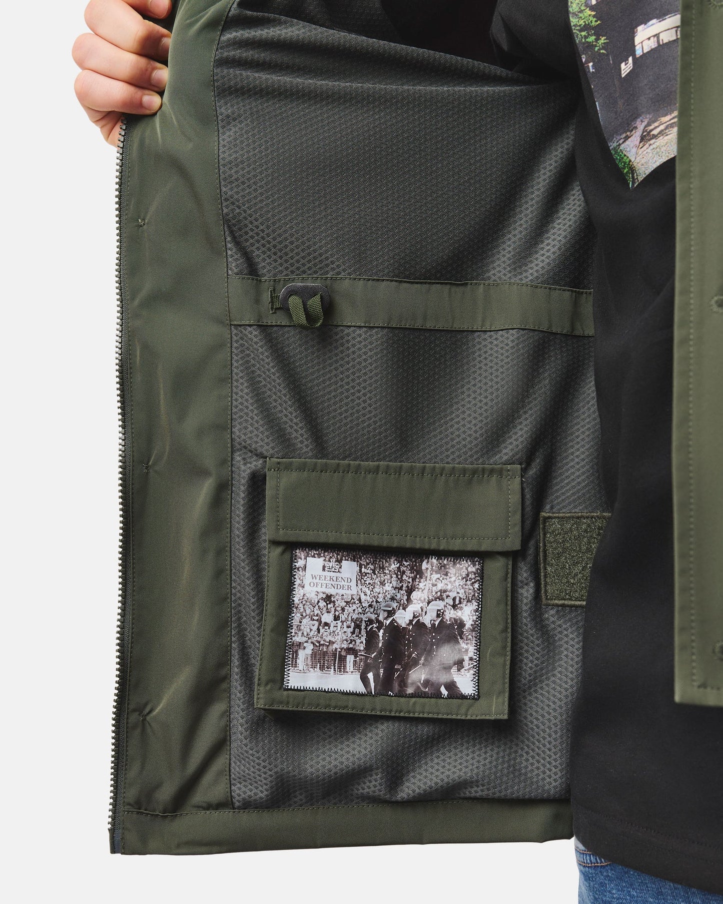 Weekend Offender Harpocrates Field Jacket Black Forest Green