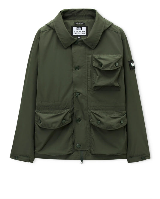 Weekend Offender Harpocrates Field Jacket Black Forest Green