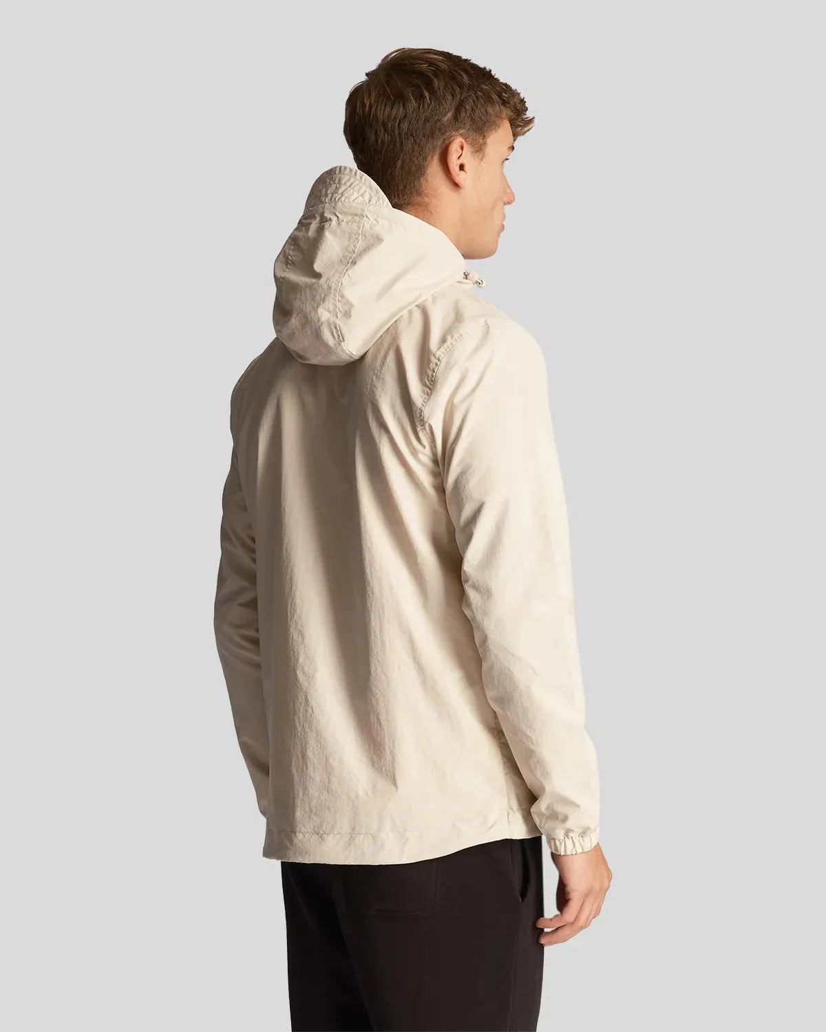 Lyle & Scott Zip Through Hooded Jacket In Cove