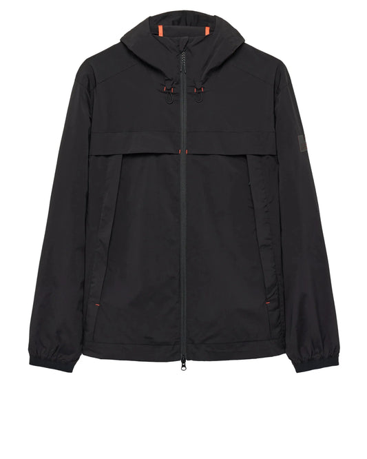 Weekend Offender Talamanca Windbreaker Jacket-Black