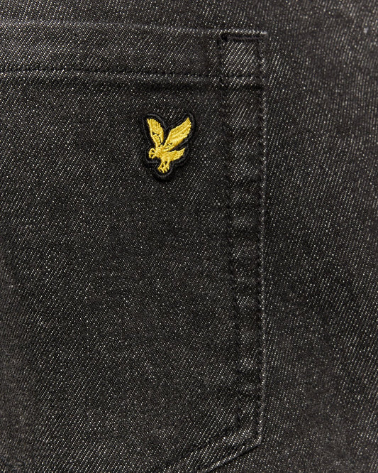 Lyle & Scott Slim Fit Denim Jeans Jet Black