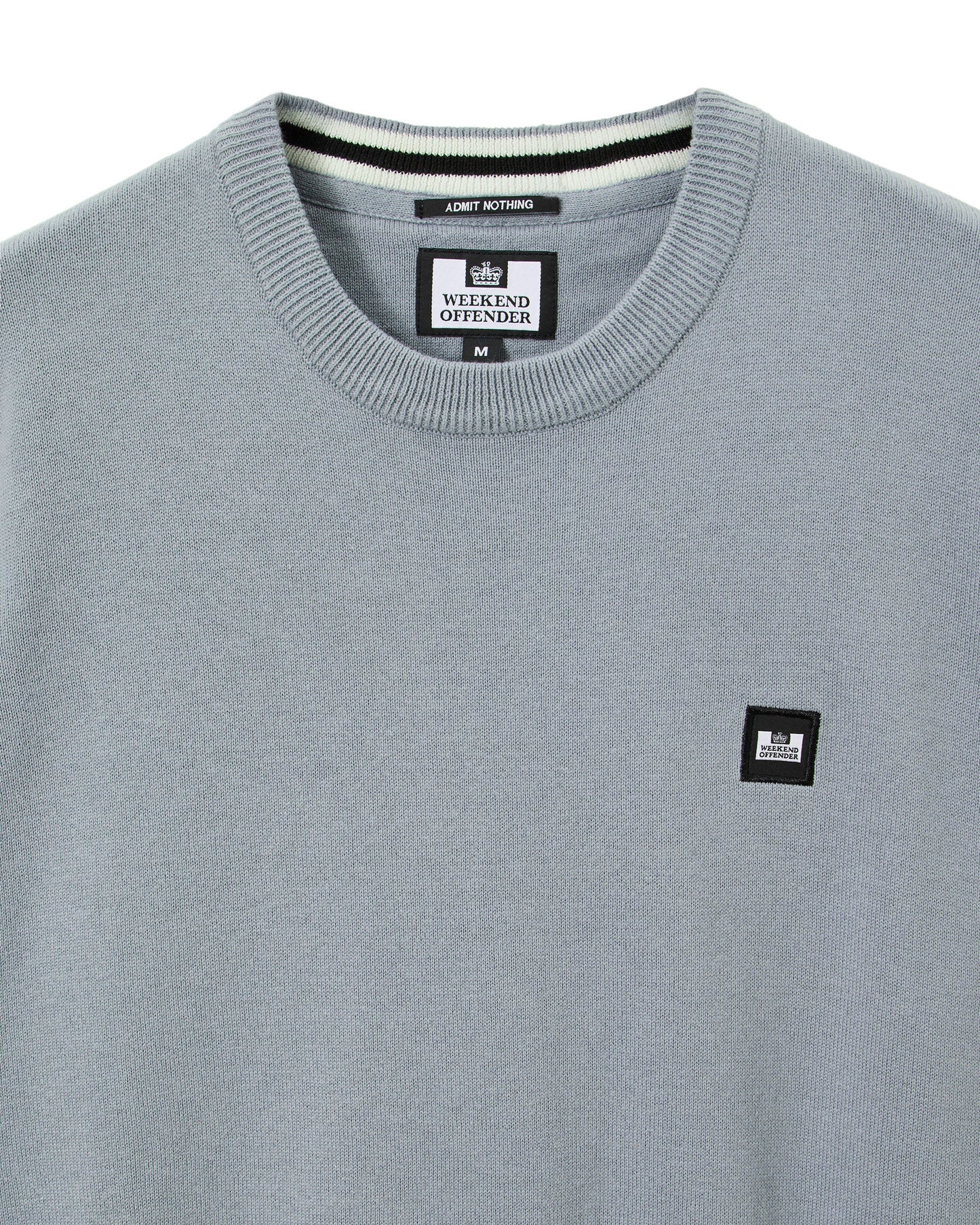 Weekend Offender Solace Jumper Porpoise Grey