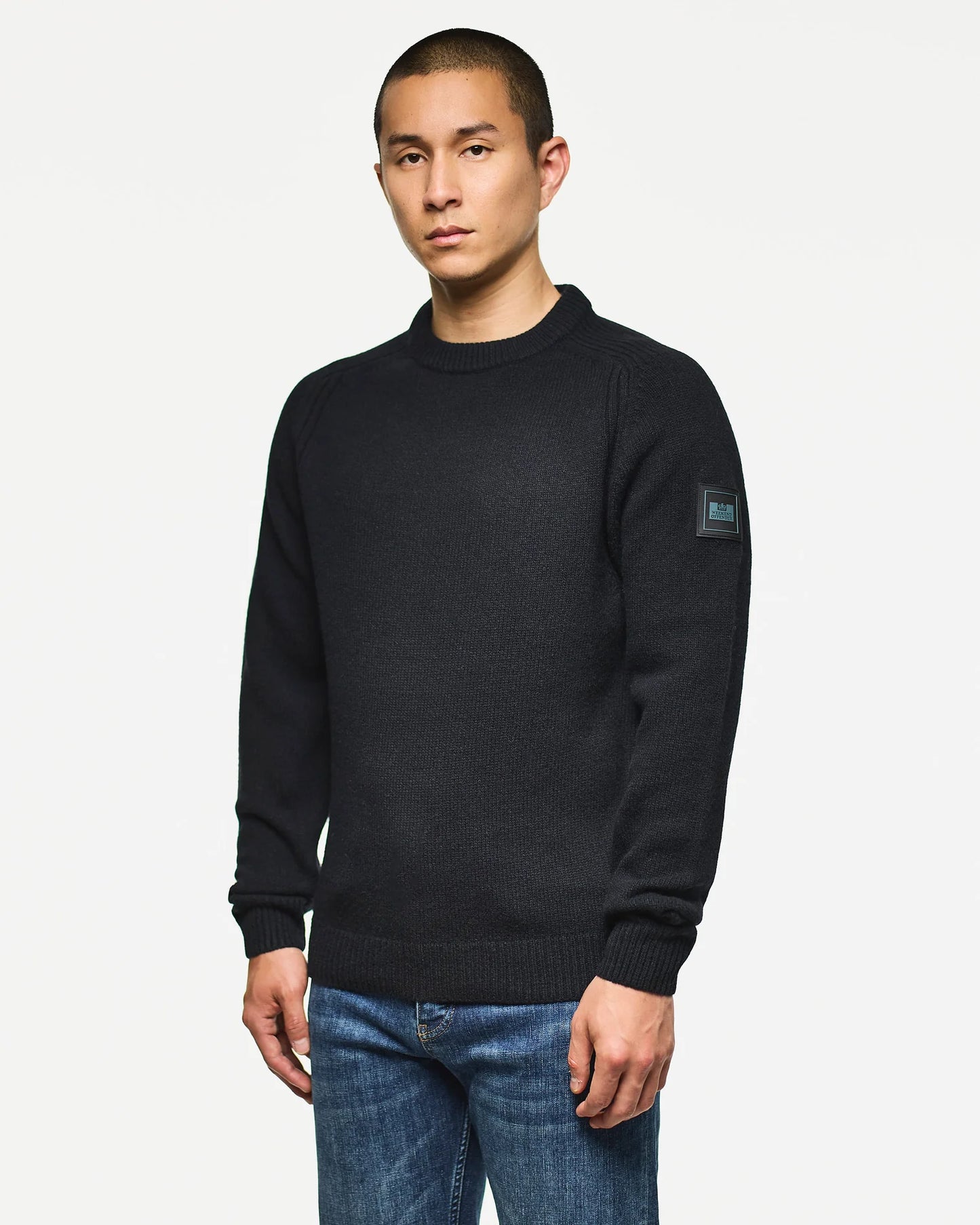 Weekend Offender Zagreb Wool Jumper Black
