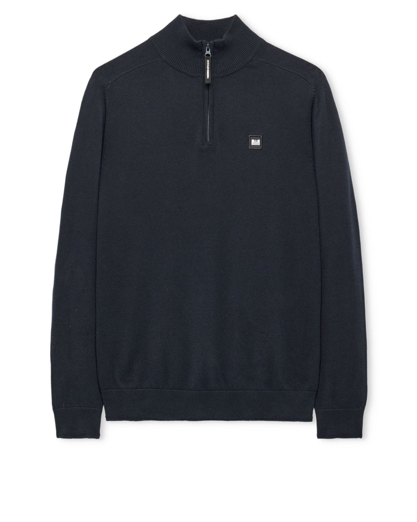 Weekend Offender Pierre Quarter Zip Jumper Navy